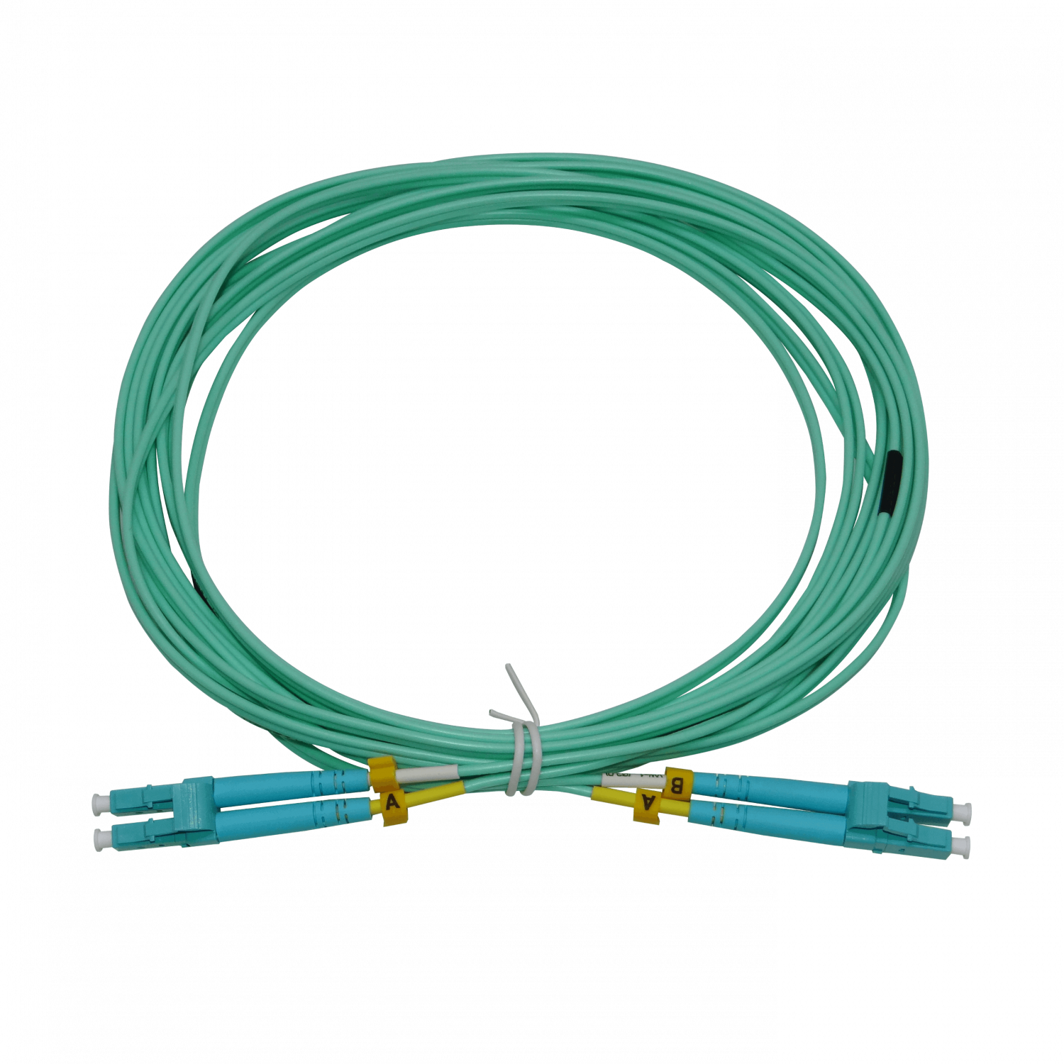 Jumper Fibra Ubiquiti UOC-5 - LC-LC OM3 Multimodo Duplex, Longitud 5m 1