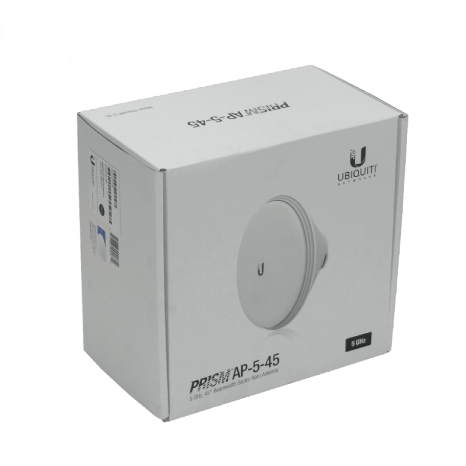 Antena Horn Ubiquiti HORN-5-45 - 45x45°, 5GHz, Blindada, req-Iso/PrismStation 2
