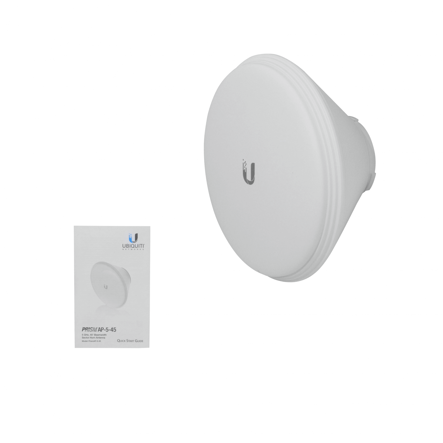 Antena Horn Ubiquiti HORN-5-45 - 45x45°, 5GHz, Blindada, req-Iso/PrismStation 5