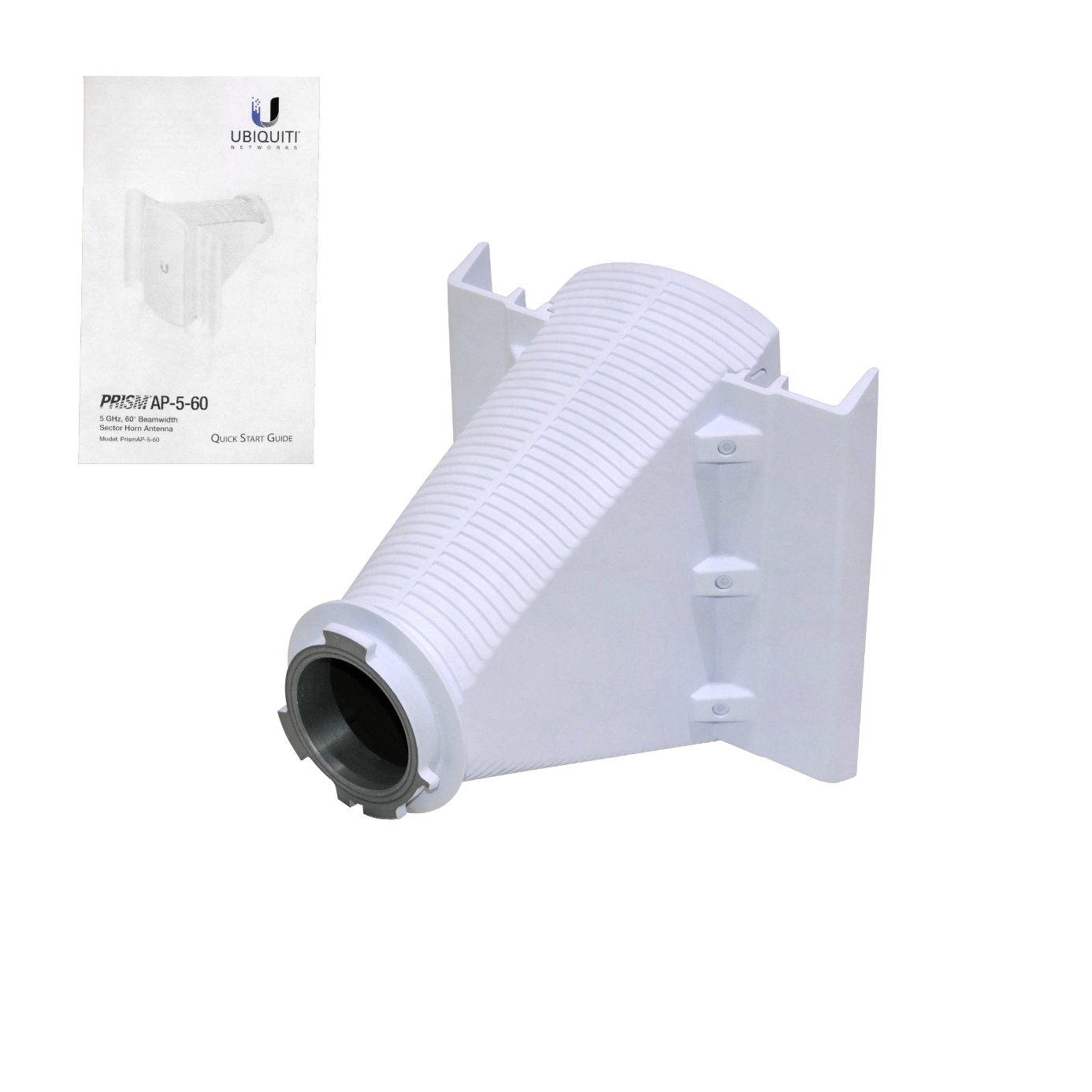 Antena Horn Ubiquiti HORN-5-60 - 60x30°, 5GHz, Blindada, req-Iso/PrismStation 5