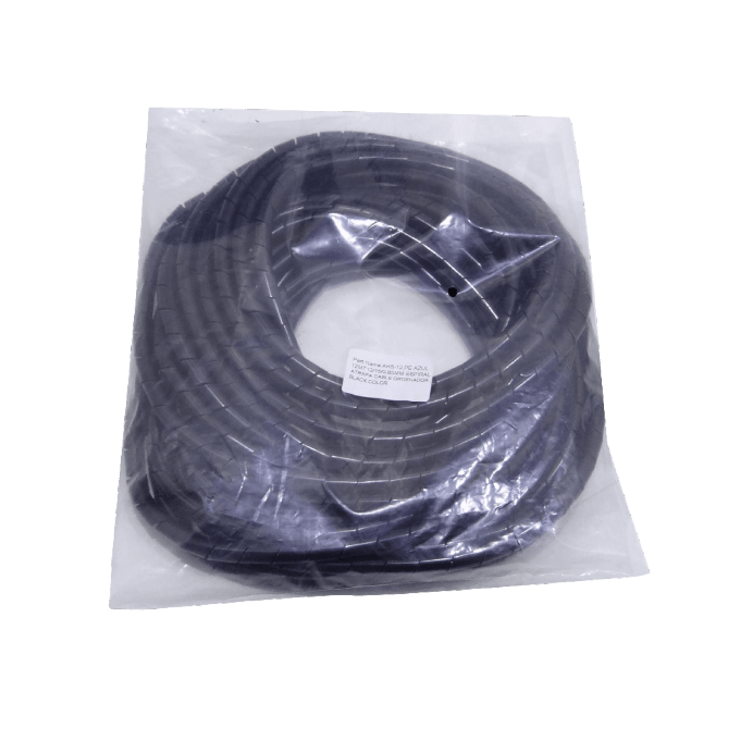 PE Negro 12mt 12/15/0,85mm Espiral Atrapa Cable Ordenador 1
