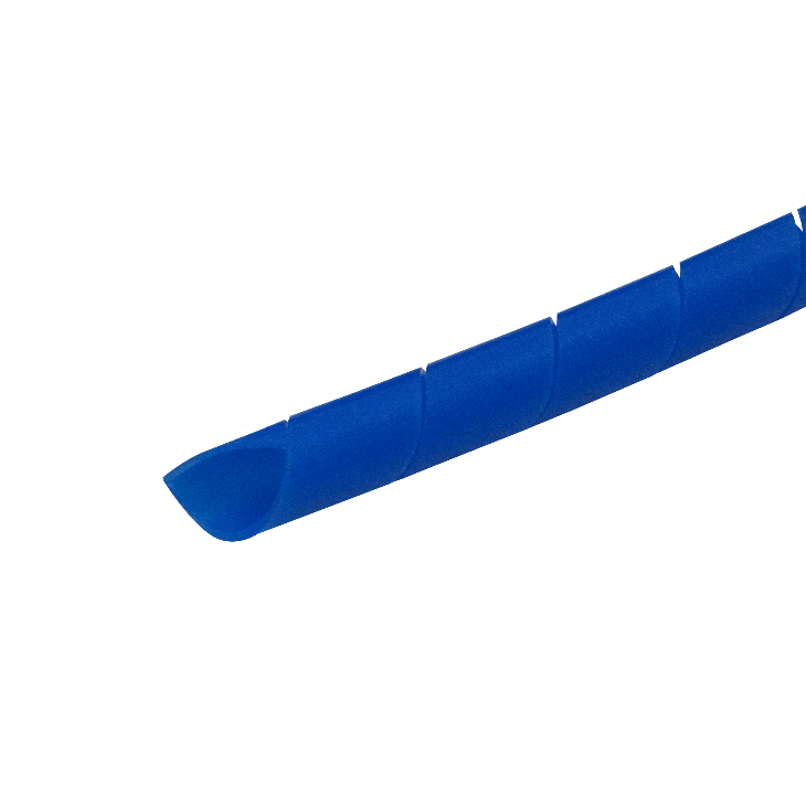 PE Azul 12mt 12/15/0,85mm Espiral Atrapa Cable Ordenador 2