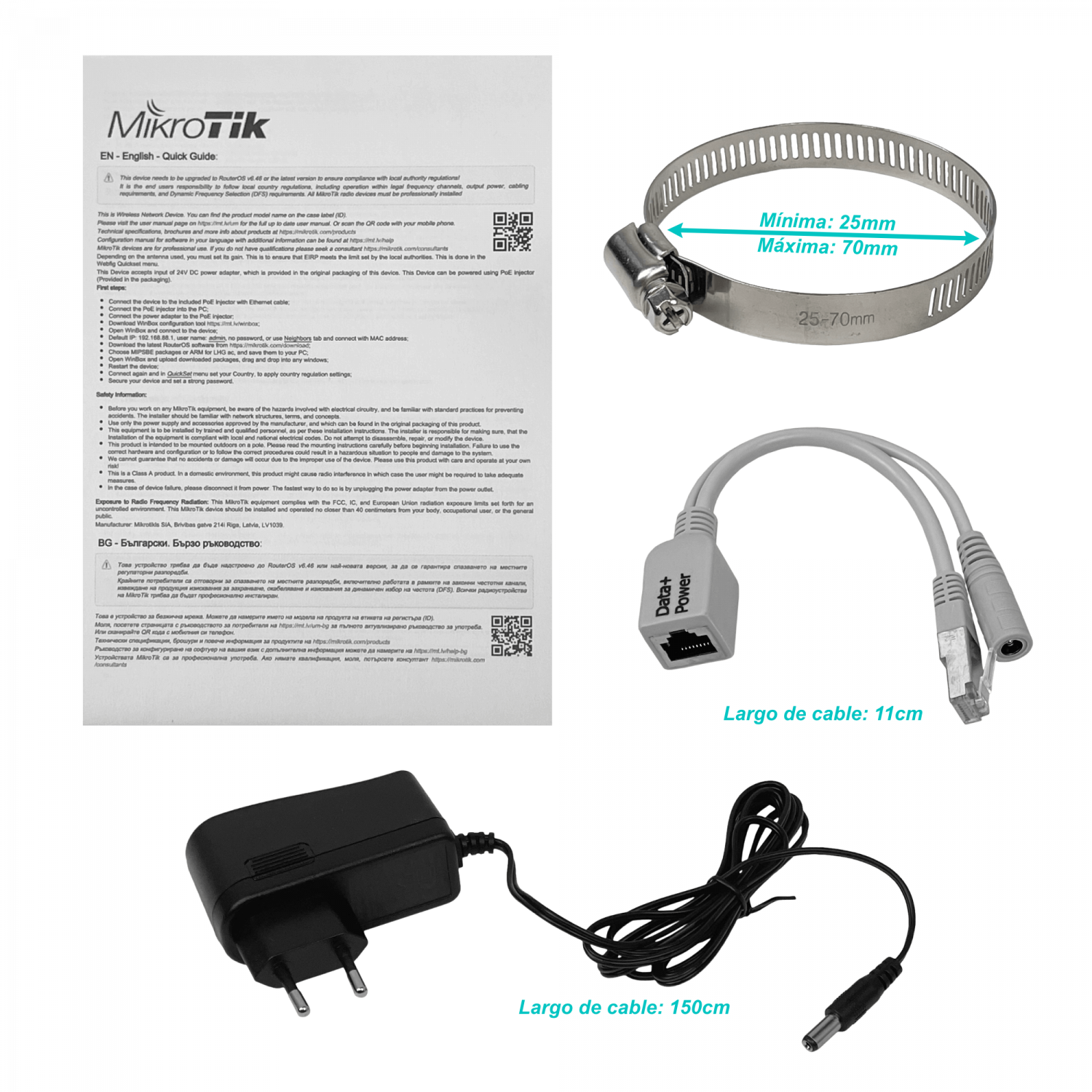 Dispositivo Inalámbrico Exterior MikroTik SXTsq Lite5 - Conectividad de Largo Alcance 8