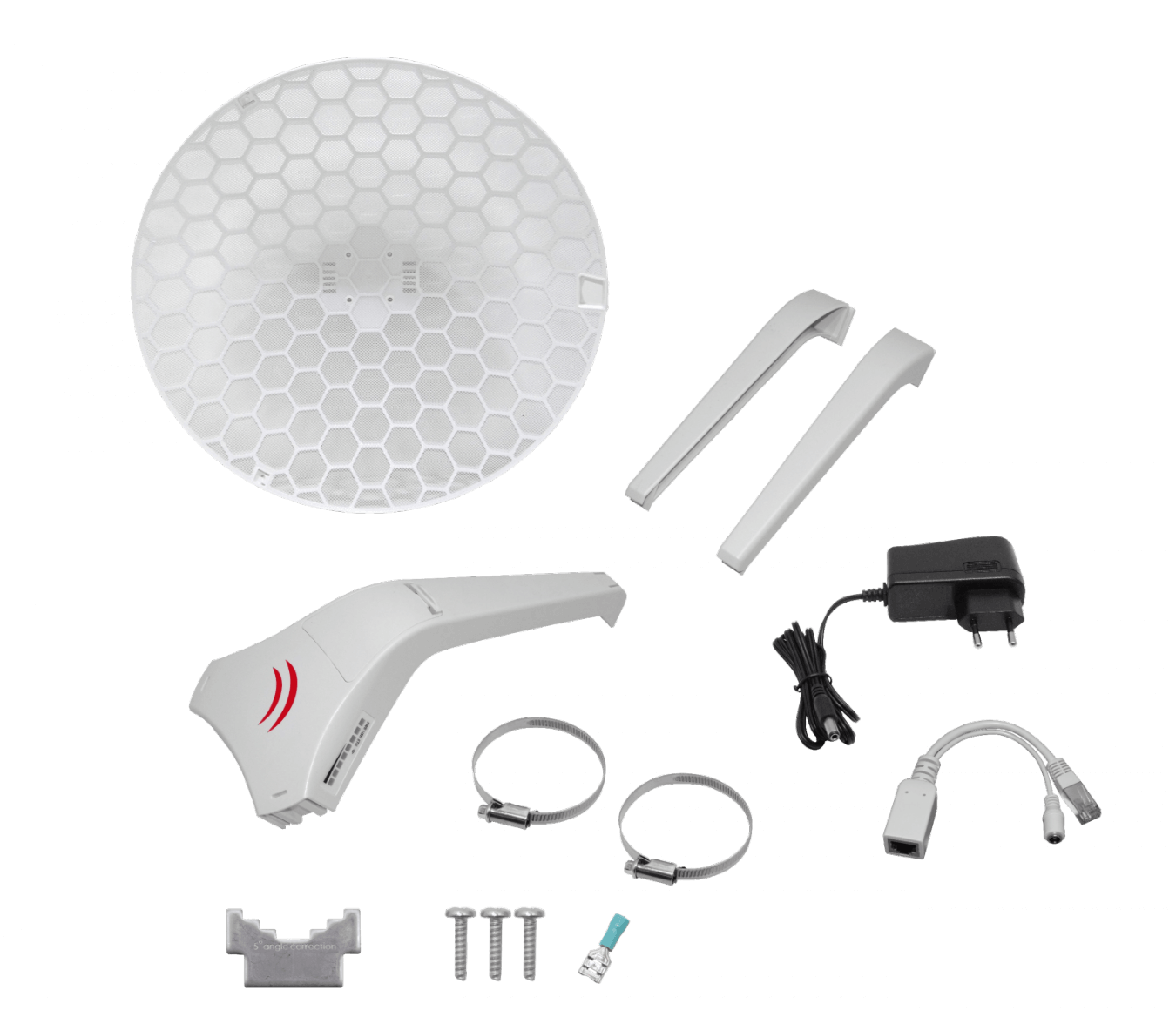 Antena Inalámbrica Exterior MikroTik LHG XL HP5 - 5 GHz, 27 dBi, Alta Potencia 1