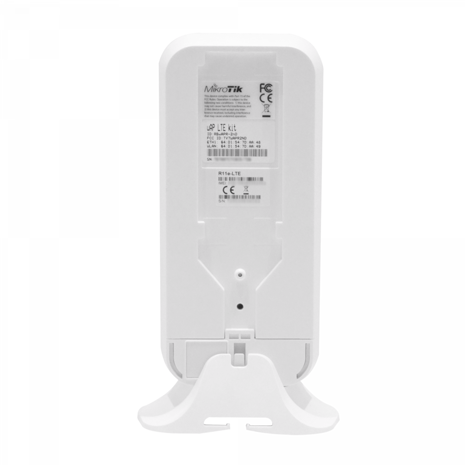 Router MikroTik RBWAPR-2ND 2.4GHz-N300 22dBm UFL PoE 24V L4 1