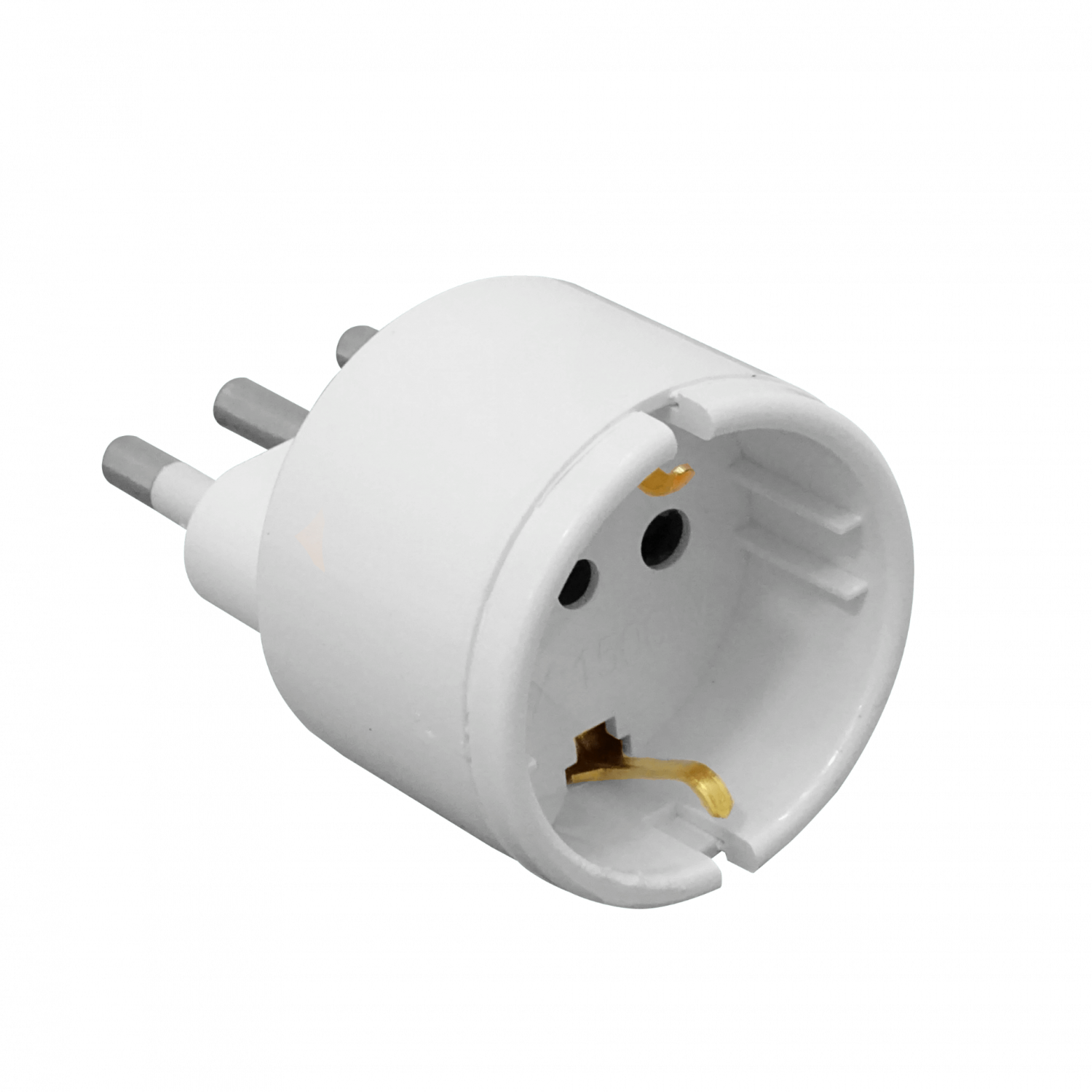 Adaptador Enchufe 16A con-Tierra Aleman-Chileno sin-Certificacion  1