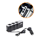 3-Vehicular-Hembra 1-USB-Hembra-AH 5VDC 0,5A 12V/24V-Macho-Encendedor - Miniatura 4