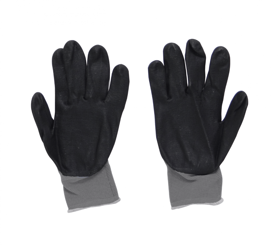 Guantes de Espuma Nitrilo Fibra Nylon 3M Talla-L(9) 2