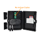 Caja NAP de Fibra Óptica 16 Puertos Negra IP65 con Llave - BOX-16N - Miniatura 1