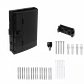 Caja NAP de Fibra Óptica 16 Puertos Negra IP65 con Llave - BOX-16N - Miniatura 2