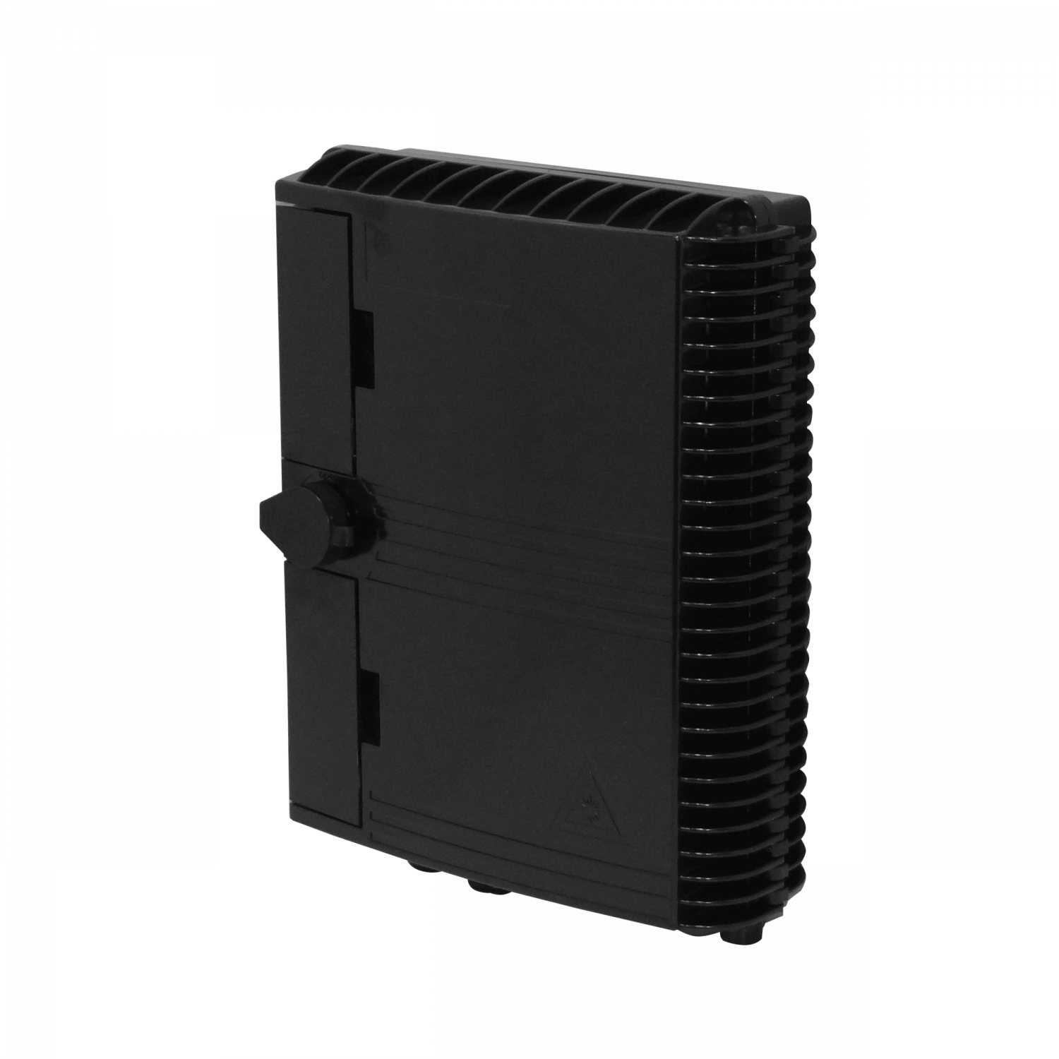 Caja NAP de Fibra Óptica 16 Puertos Negra IP65 con Llave - BOX-16N 7