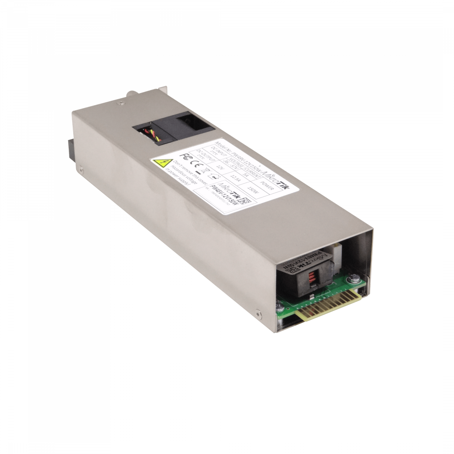 MIKROTIK Telco in-36/-57VDC 5A out-12VDC 12,5A Fuente p/CCR1072-1G-8S+ 3