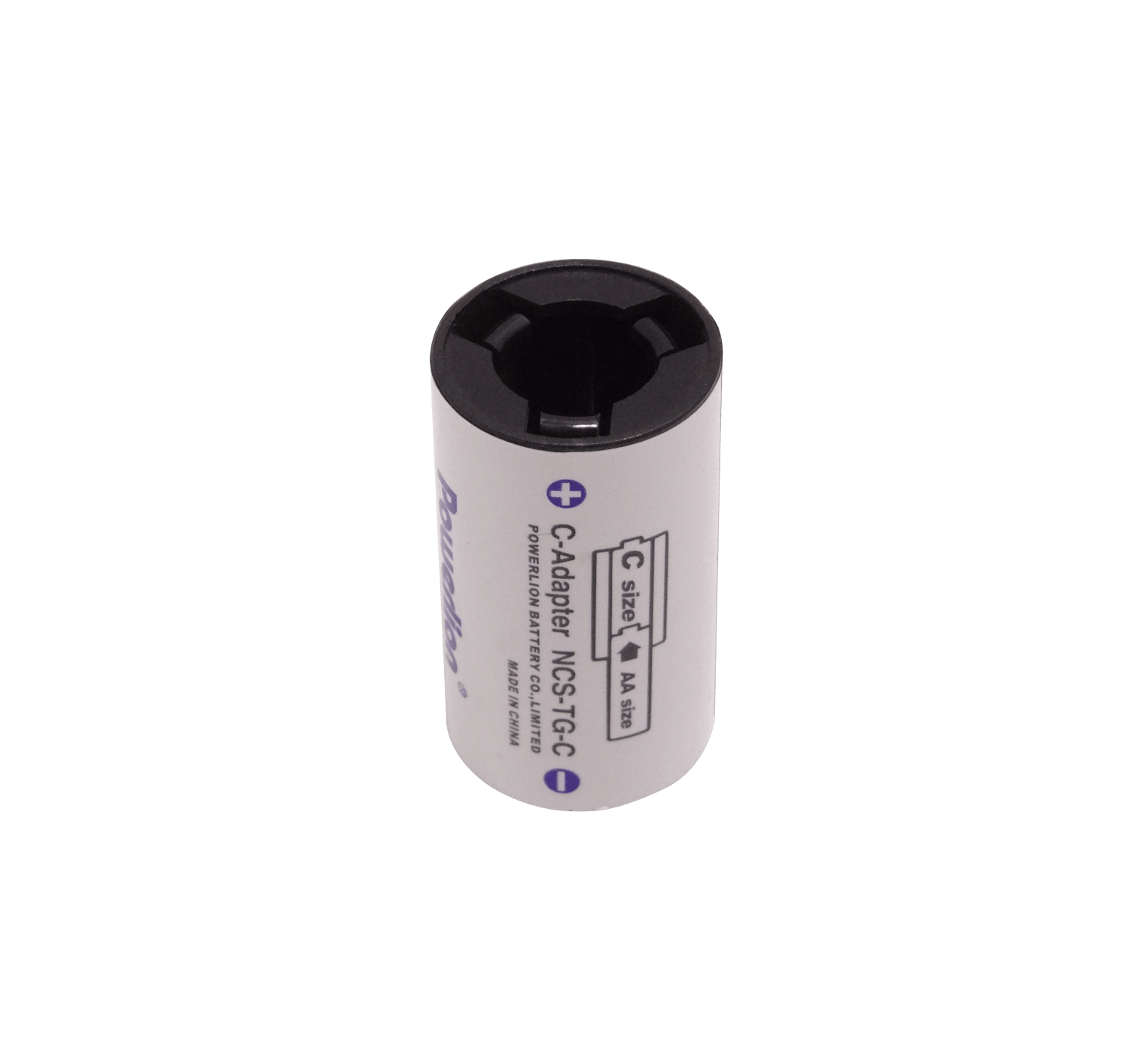 POWERLION Convertidor Pila-AA a Pila-C LR14 1,5V 3