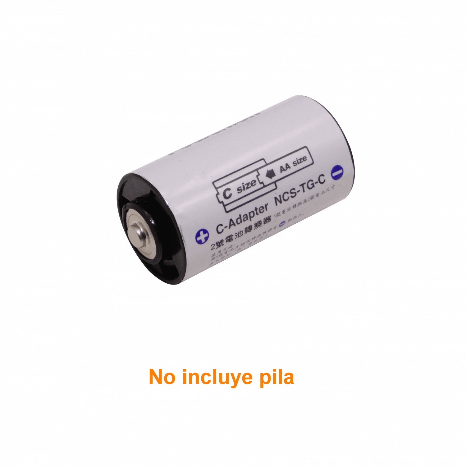 POWERLION Convertidor Pila-AA a Pila-C LR14 1,5V 5