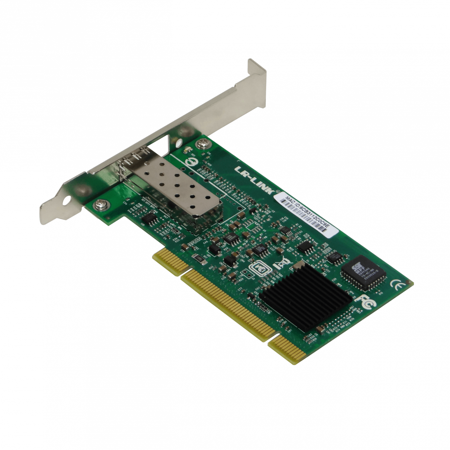 Tarjeta de Red PCI LR-LINK LREC7210PF-SFP - Puerto Único Gigabit SFP, Intel 82545EB 2