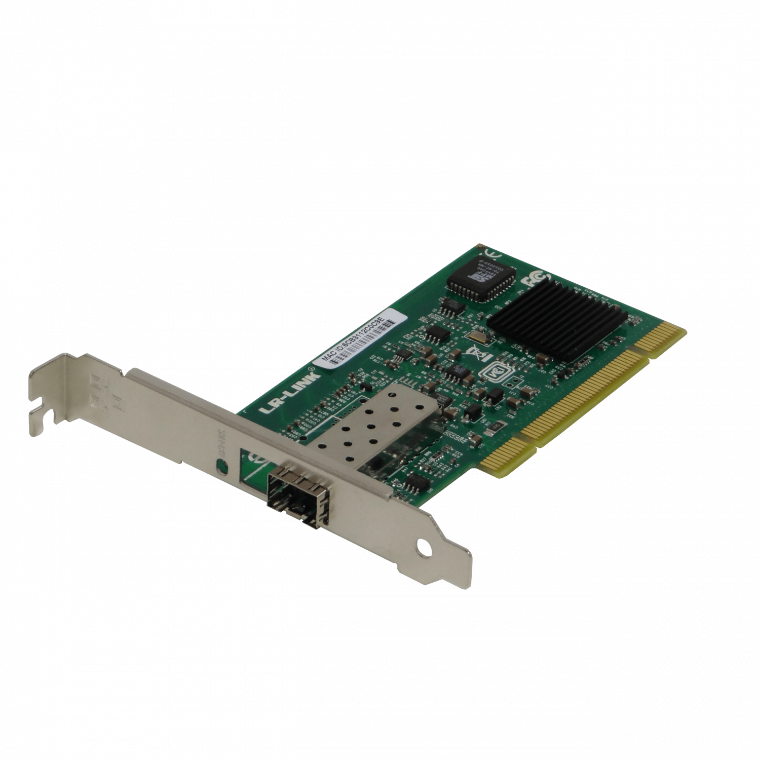 Tarjeta de Red PCI LR-LINK LREC7210PF-SFP - Puerto Único Gigabit SFP, Intel 82545EB 5