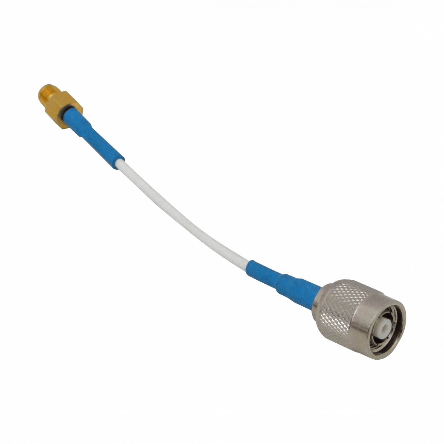 10cm RPTNC-M RPSMA-H Cable RF Coaxial Blanco 2