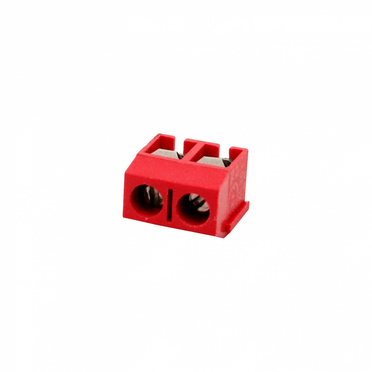 Rojo 16-Ampere 2-Pin Regleta-Tornillo 300V-Max 16A-Max AWG22-14 5,08mm 1