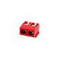 Rojo 16-Ampere 2-Pin Regleta-Tornillo 300V-Max 16A-Max AWG22-14 5,08mm - Miniatura 1