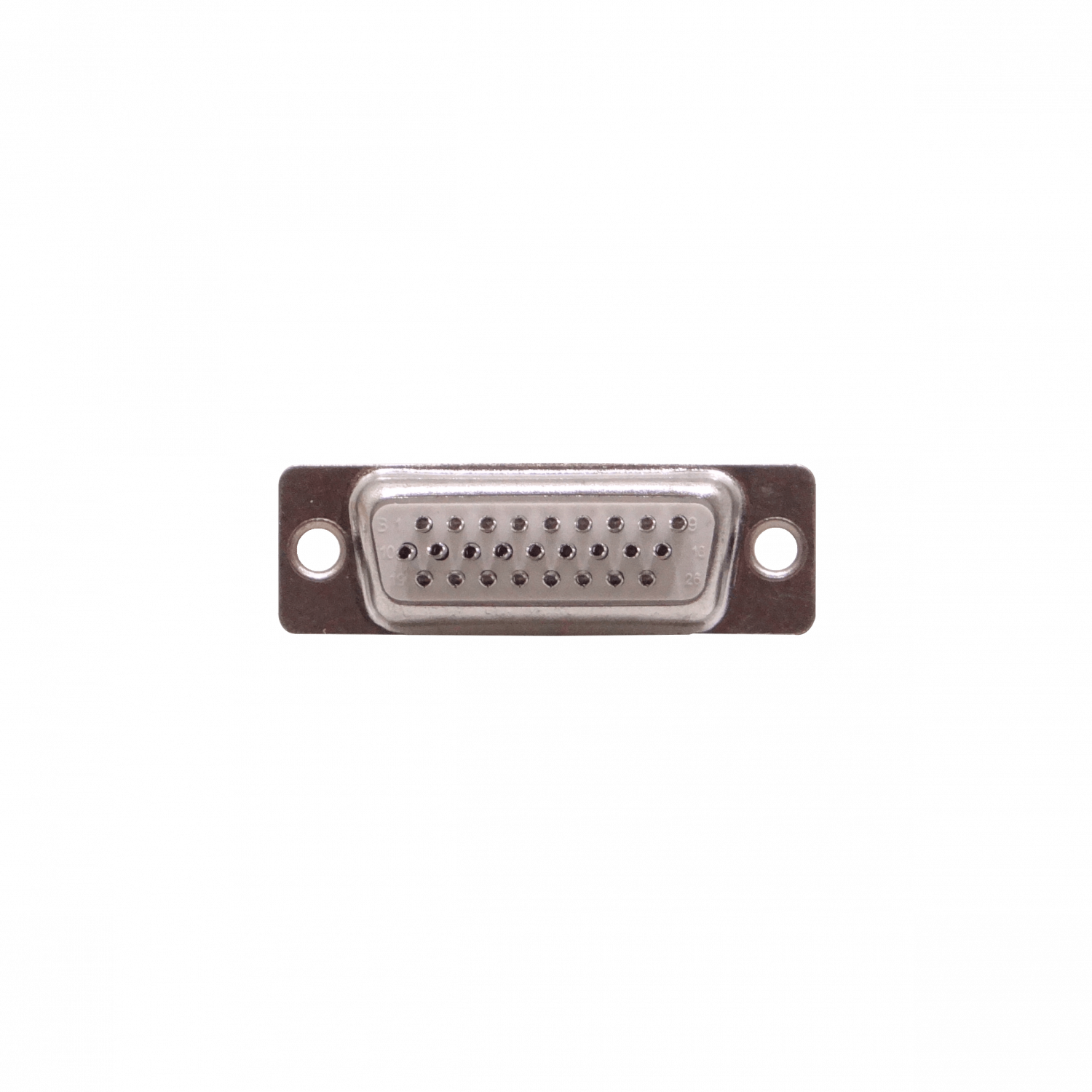 Conector DB26-H Hembra DA-26, 26 Pines, 39mm de Ancho, Soldable, Formato HD26 sin Tapa 1