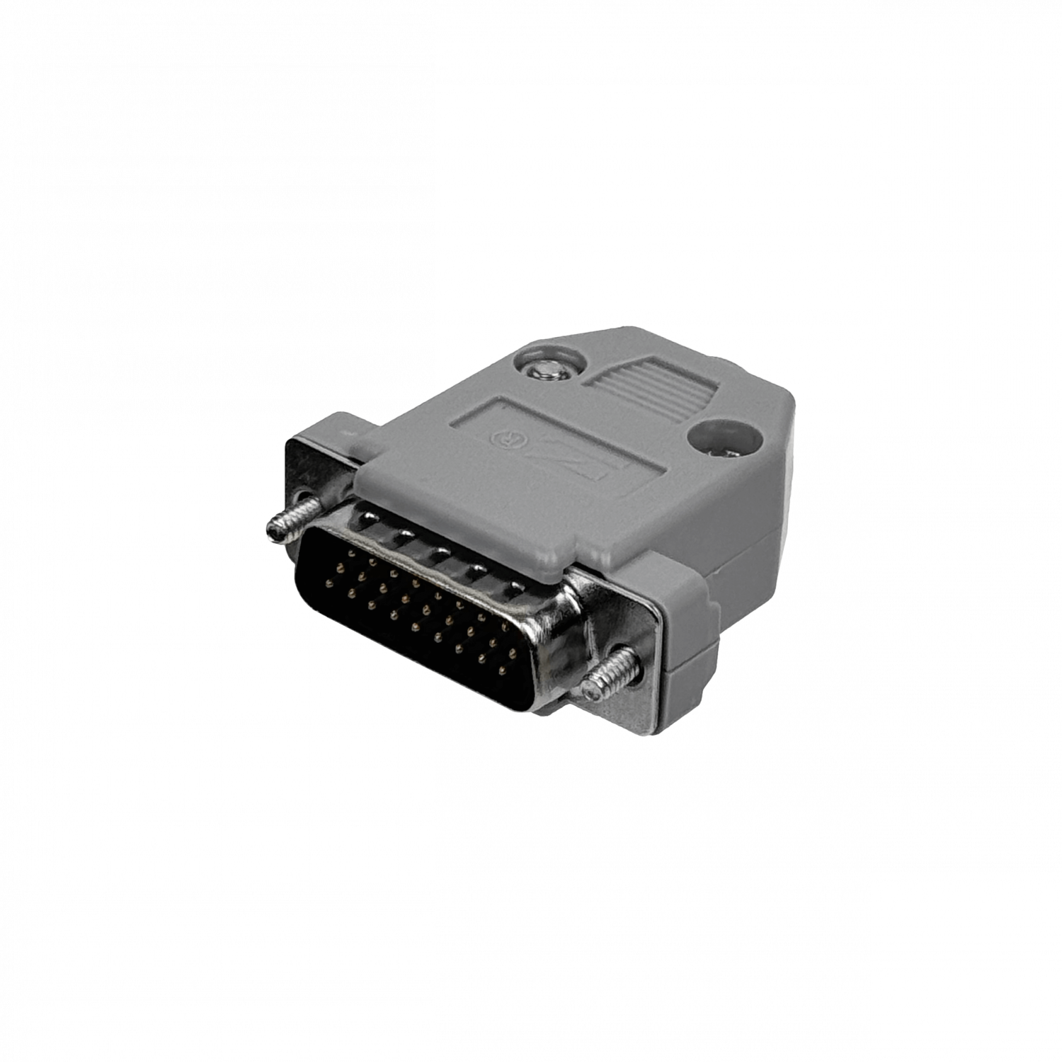 Tapa Plástica DB?Cap 39?mm para Conectores DB15/DB26 Gris 1