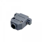 Tapa Plástica DB?Cap 39?mm para Conectores DB15/DB26 Gris - Miniatura 2