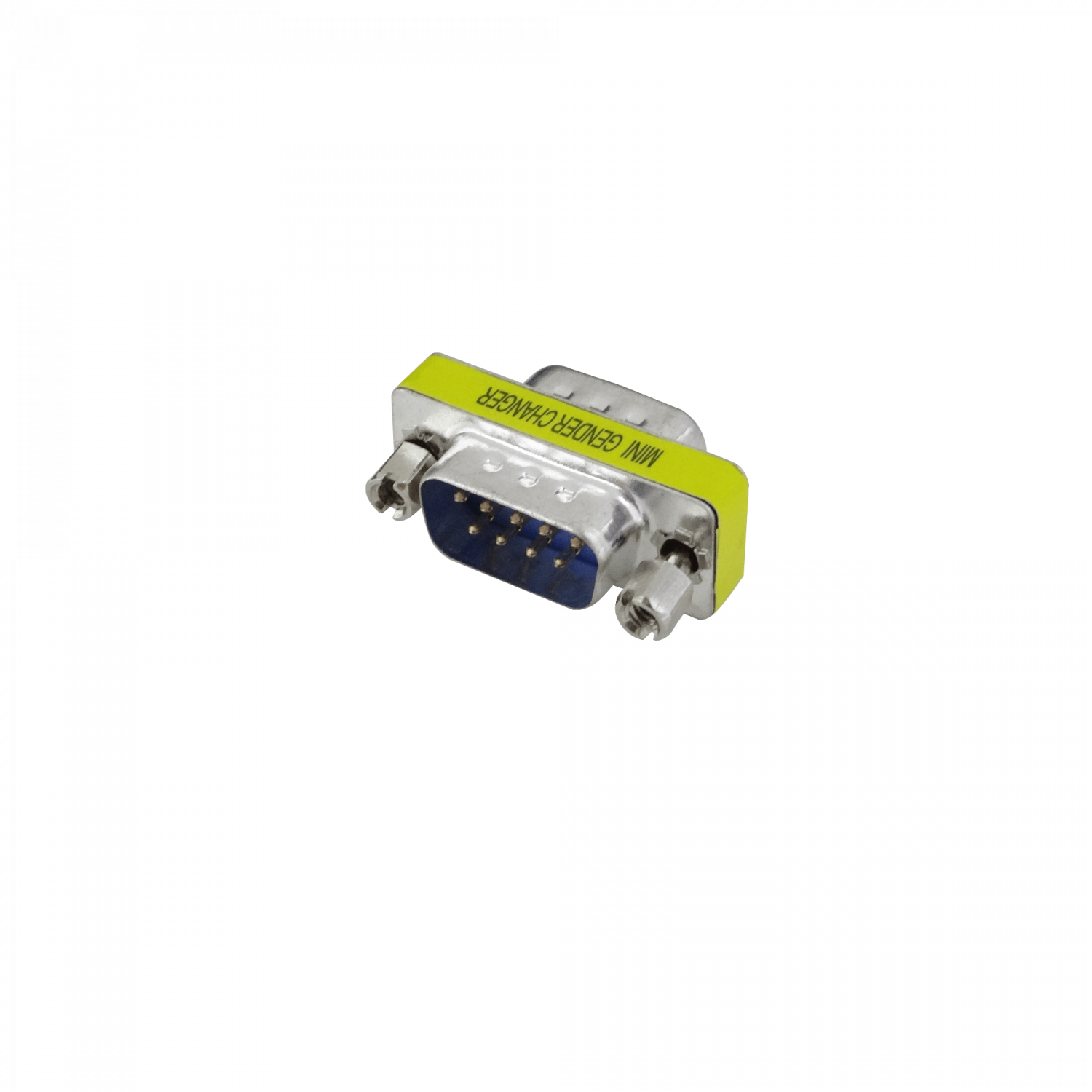 Conector Serial Macho-Macho DB9 sin Cable DE-09/MM 2