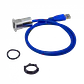Panel-Diametro-M22mm Cabeza-28mm USB-AH USB3.0 Cable 60cm A-M Alt-34mm - Miniatura 4