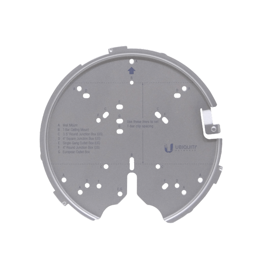 Montaje Ubiquiti U-PRO-MP - Metal de Alta Resistencia, T-Bar para UAP-AC-PRO/HD/SHD 3