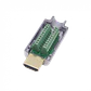 Conector HDMI Macho Blindado Atornillable v2.0, Terminal Volante con Tierra - Miniatura 3