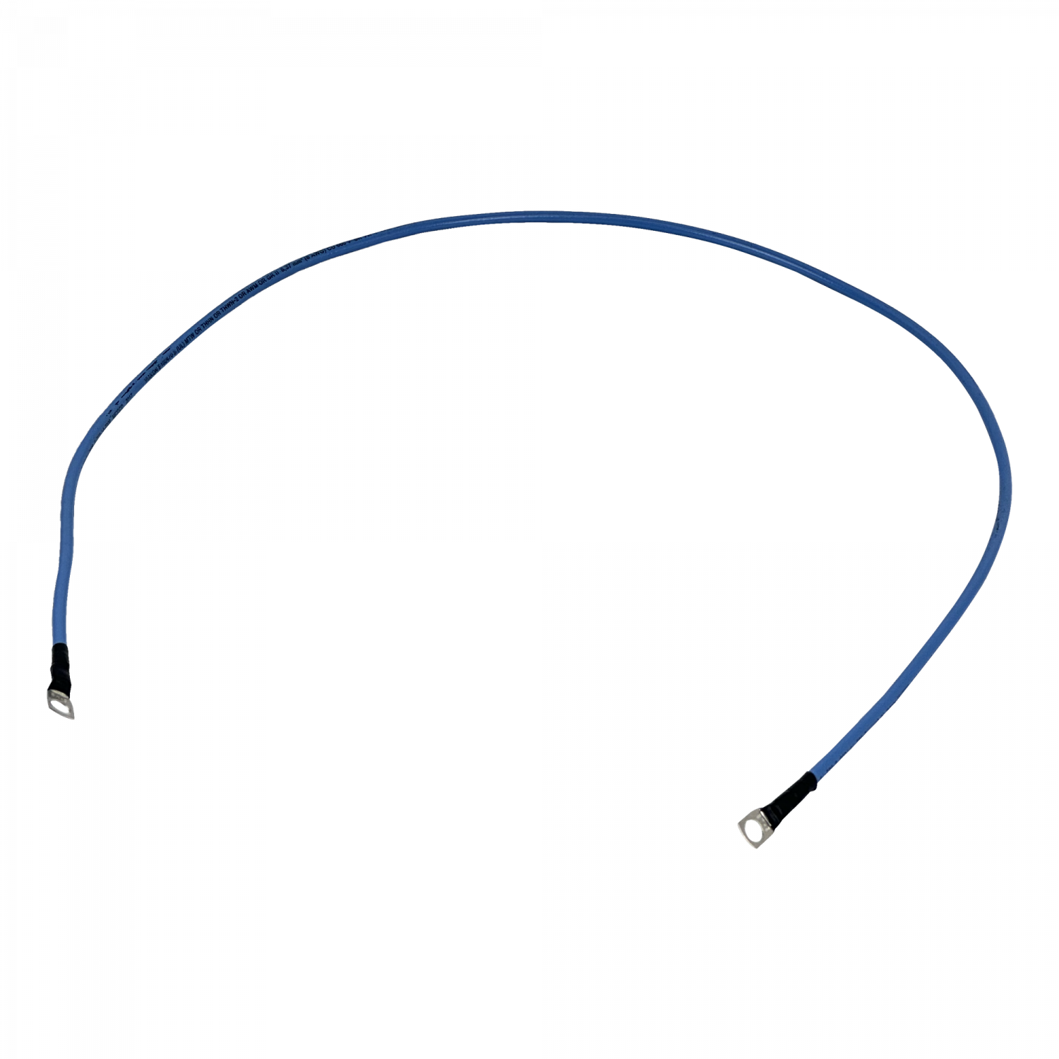 Cable 100cm 8,37mm2 8AWG Azul 8mm-Diametro-Conector 1mt 1