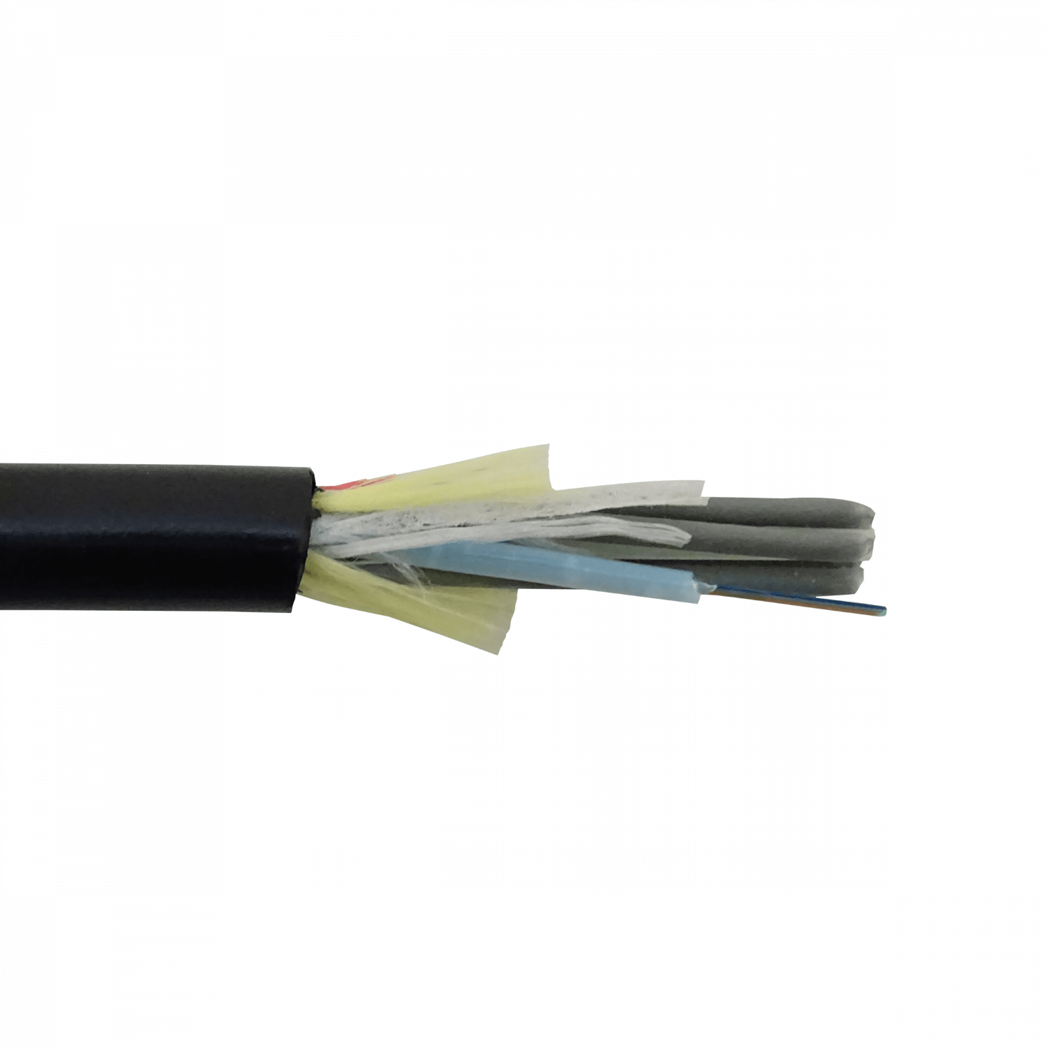 Cable de Fibra Óptica Monomodo 6 Fibras G652D ADSS Exterior Autosoportado - CFSB6 1
