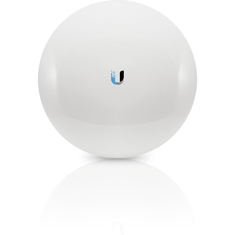 UBIQUITI AC 2,4GHz 13dBi 27dBm 1-1000-RJ45 inc-PoE24V-12W 2x2 NanoBeam 4