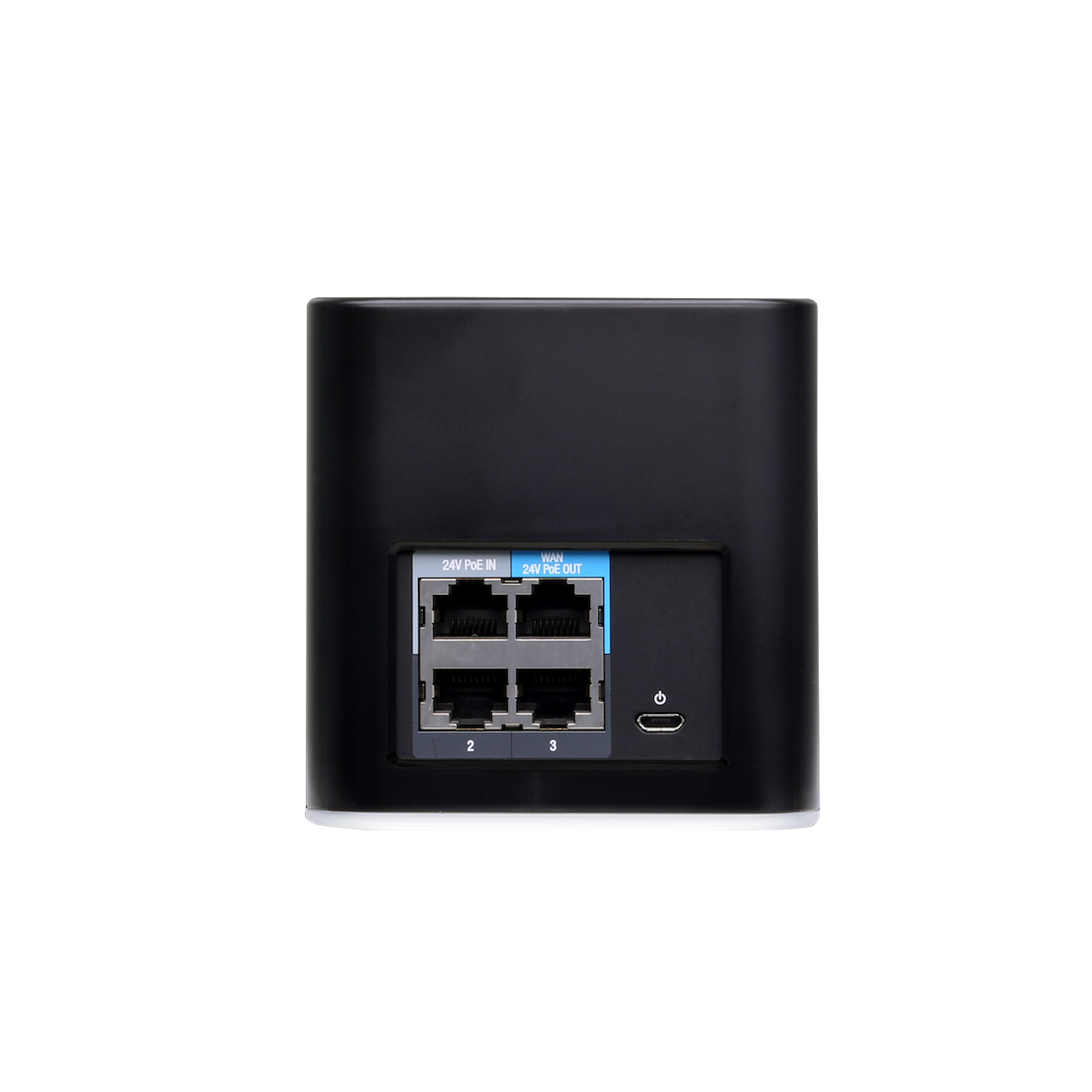 UBIQUITI 4dBi 2,4GHz-N300 1-WAN 3-100 Router req-PoE24V/5VUSB airCube 3
