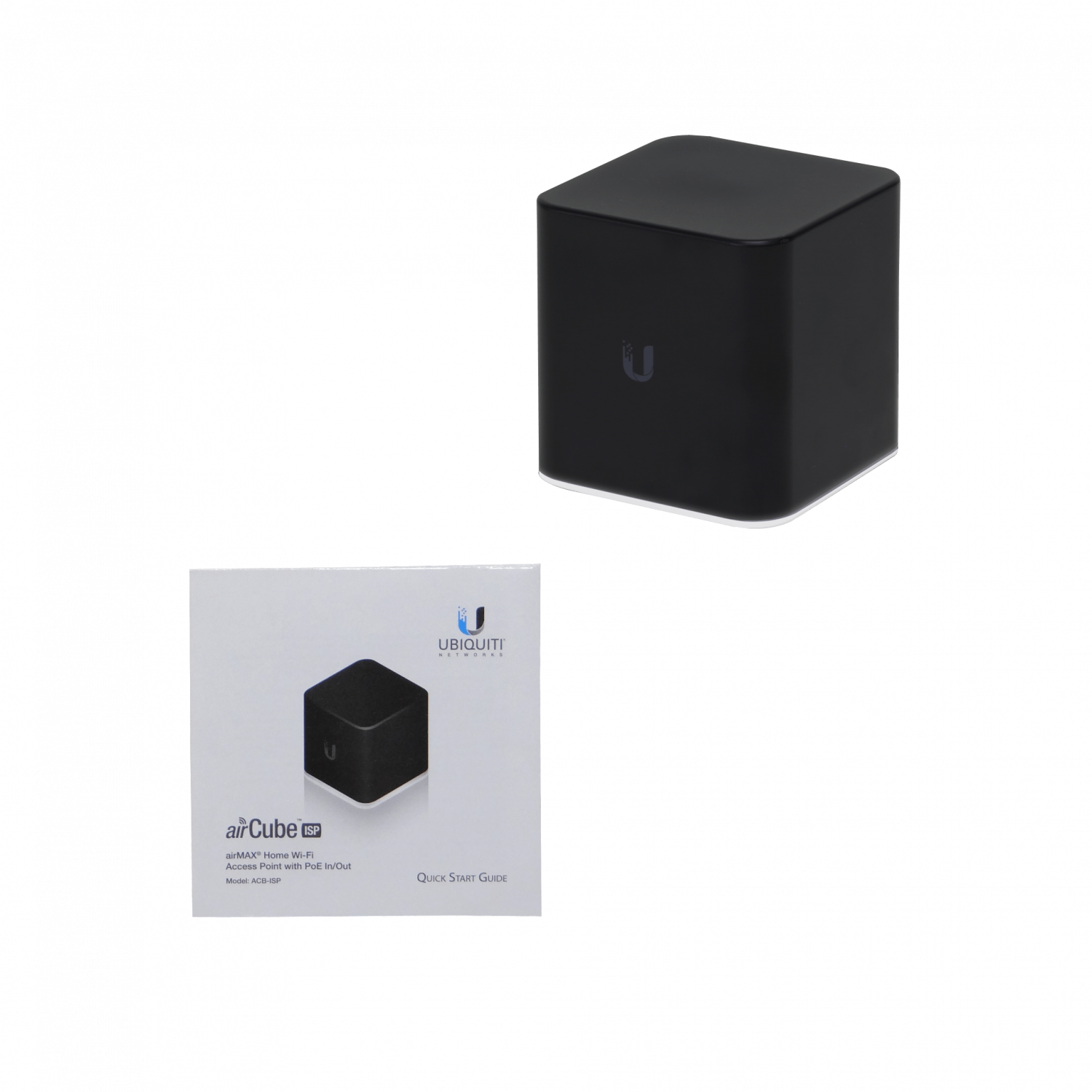 UBIQUITI 4dBi 2,4GHz-N300 1-WAN 3-100 Router req-PoE24V/5VUSB airCube 4