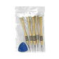 Set de 5 Atornilladores de Precisión para Telecomunicaciones, Paleta, Cruz, 25mm - Miniatura 1