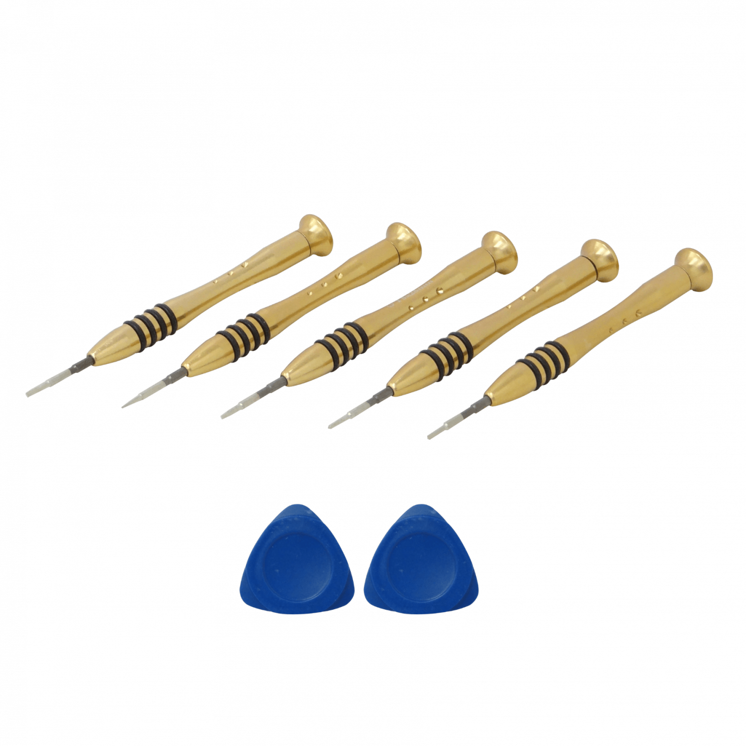 Set de 5 Atornilladores de Precisión para Telecomunicaciones, Paleta, Cruz, 25mm 3