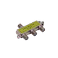 Divisor Coaxial 1x3 F-H a F-H, 5-900MHz, Para TV y RF - Miniatura 2