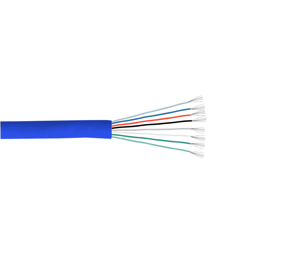 Cable Patch Genérico Cat5e 30mt Azul CCA Inyectado 1