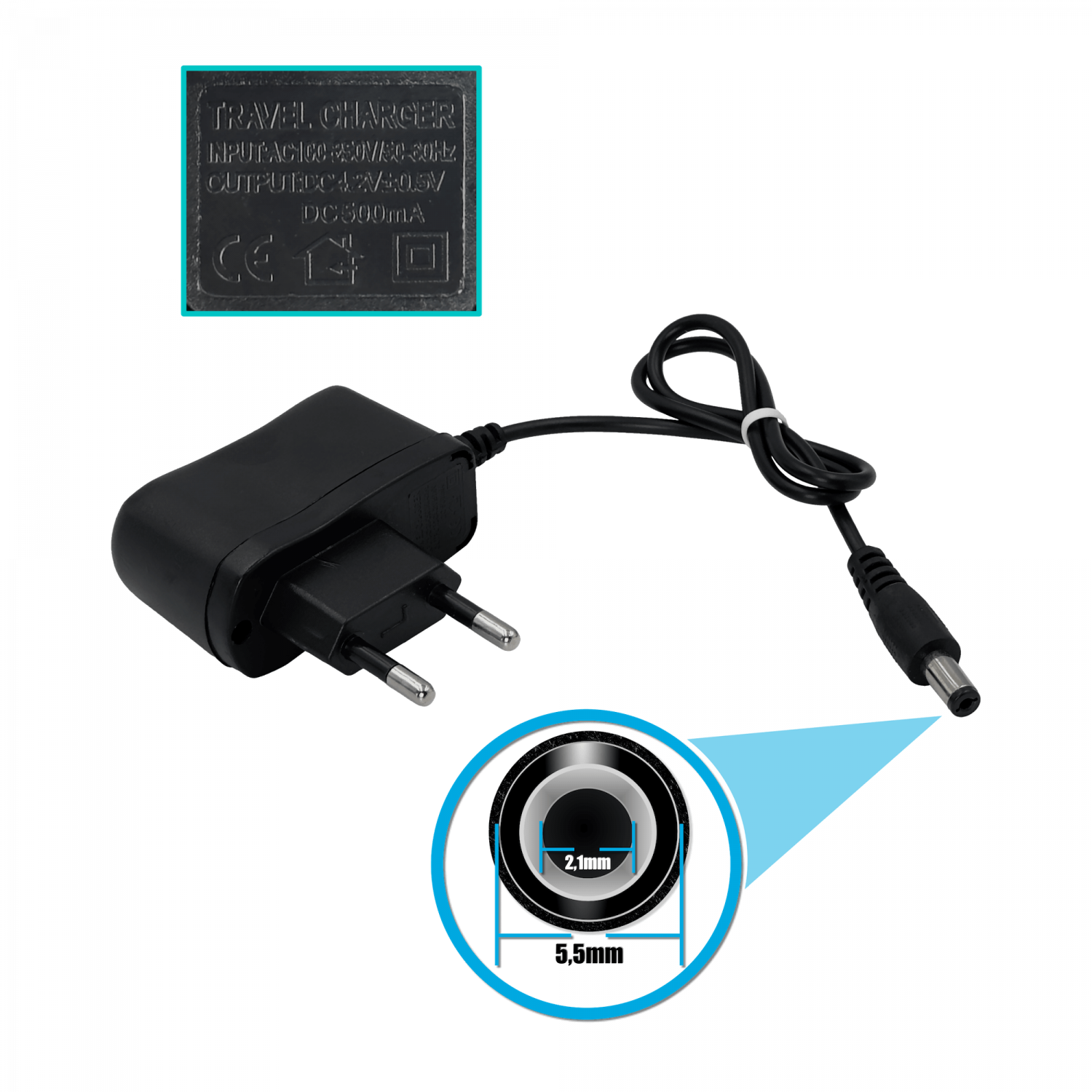 Proyector LED LP100W 100W Luz Blanca IP65 con Batería Recargable 5