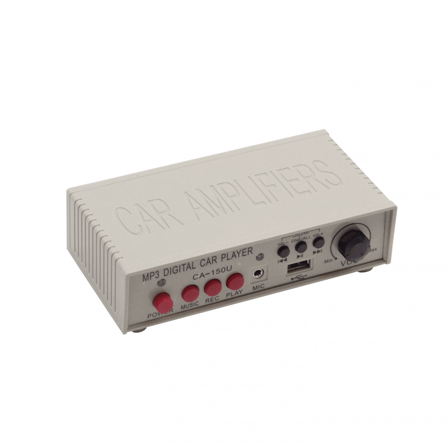 Megáfono MP3 USB 25W para Auto, Grabación 120s, Micrófono 3.5mm 4