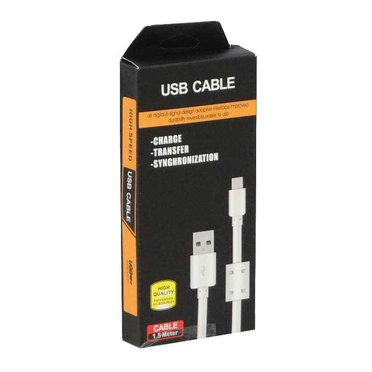 Cable USB Celulares 1,5mt A-Macho MicroB-Macho A/MicroB 150cm 2
