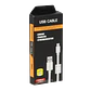 Cable USB Celulares 1,5mt A-Macho MicroB-Macho A/MicroB 150cm - Miniatura 2