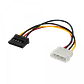 1-MOLEX-M 1-SATA-H Cable de poder 15cm - Miniatura 2