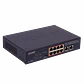 PLANET 10-100(8-PoE+af/at) 120W-tot Switch no-Admin Rack-10p Rack-19p - Miniatura 2
