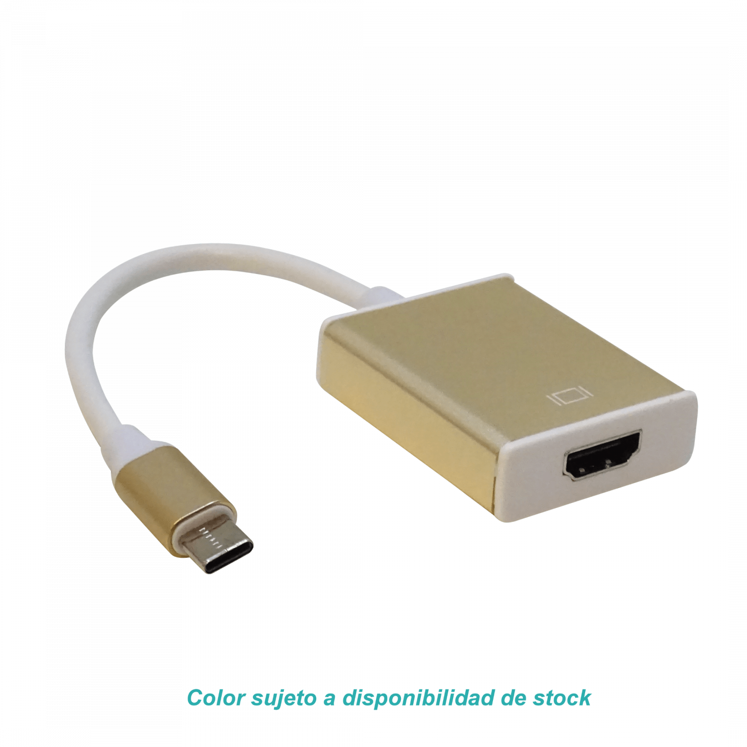 Adaptador USB-C Macho a HDMI Hembra v1.4, 1080p, 12cm, Solo para PC 2