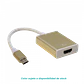 Adaptador USB-C Macho a HDMI Hembra v1.4, 1080p, 12cm, Solo para PC - Miniatura 2