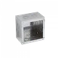 B15 Caja 150x150x100mm c/Tapa-155x155mm Zincada Metalica - Miniatura 2