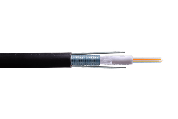 Cable de Fibra Óptica Monomodo 6 Fibras G652D ADSS 6mm Exterior PE 800N - CFSK06 1