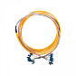 3mt 12xLC-LC LSZH MonoModo SM Interior Trunk Jumper Cable 12-Fibras - Miniatura 4